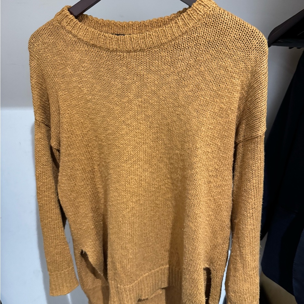 Jenni Kayne Warm Amber Crewneck Sweater